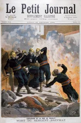 Sersjant Bauchats død, Rue de Reuilly, Paris, 1894