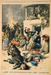 Begivenheter på Kreta, fra "Le Petit Journal", 26. juli 1896