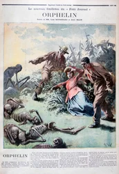 Illustrasjon for Louis Henri Boussenard og Henri Makins bok Orphelin, 1894