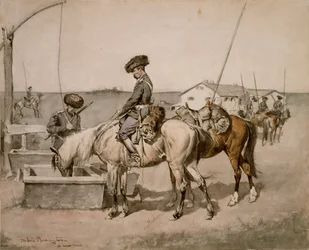 En Amur-kosakk (kosakk fra Amur), 1892-94