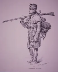Fransk-Candian pelsfanger Coureur du Bois