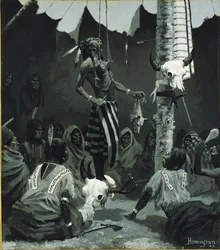 Mandan-innvielsesseremoni