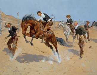 Turn Him Loose, Bill, ca. 1893 (olje på lerret)