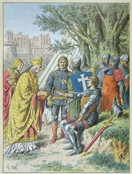 Bertrand Du Guesclin mottok naget han søkte for å beholde Avignon