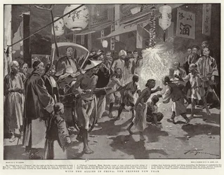 Med de allierte i Kina, det kinesiske nyttåret