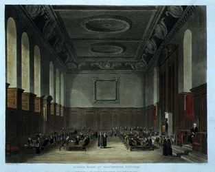 School Room of Winchester College, fra 