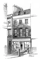 Thomas de Quincey-huset, Soho, London, 1912
