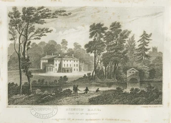 Bishton Hall: gravering, nd [?c1830s]