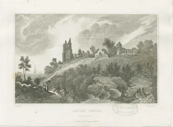 Dudley Castle: gravering, nd [1800-tallet]