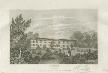 Stafford - Asylum: gravering, nd [c 1830]