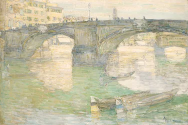 Ponte Santa Trinità, 1897.
