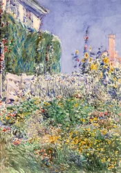 Thaxters hage, 1892.