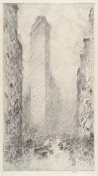 Washingtons bursdag - Fifth Avenue & 23rd Street, 1916.