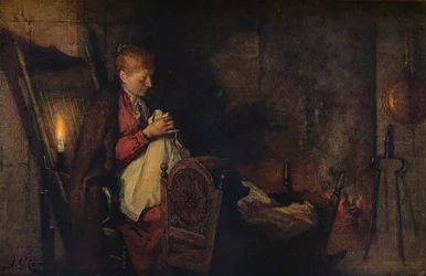 Arbeider og ser, c1899