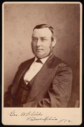 Portrett av George William Childs 1829-1894, 1872.