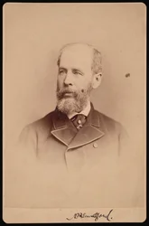 Portrett av uidentifisert mann, oktober 1876.