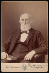 Portrett av William Bower Taylor 1821-1895, april 1893.
