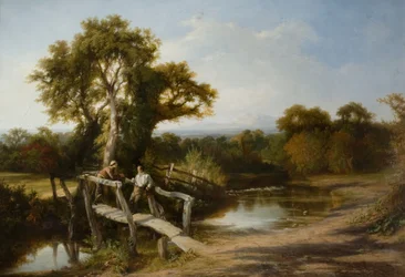 Worcestershire Scenery i høst, 1843.