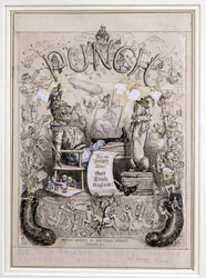 'In the Soup', illustrasjon til forsiden av Punch magazine