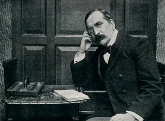 Portrett av avdøde Mr. Gleeson White, c1898