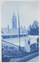 Uten tittel, sent på 1800-tallet – begynnelsen av 1900-tallet (cyanotype på kremvevet papir)
