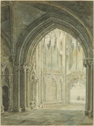 Interiør av North Porch of St Mary Redcliffe
