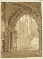Interiør av North Porch of St Mary Redcliffe