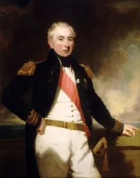 Admiral Sir Robert Stopford (1768–1847), tidlig til midten av 1800-tallet (olje på lerret)
