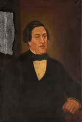 Portrett av Moses Mills