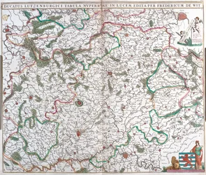 Vallonia, Champagne-Ardenne, Lorraine, Belgia, Frankrike, Luxembourg