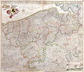 Zeeland, Nord-Pas-de-Calais, Den flamske regionen, Vallonia, Brussel, Nederland, Frankrike, Belgia