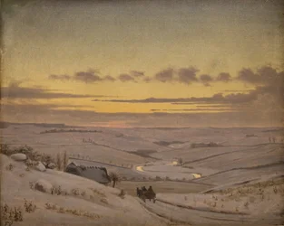 Vinterkveld ved Susåen