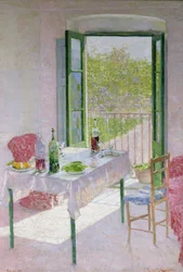 Interiør av Hotel Pagano, Capri