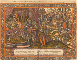 Holofernes forhører Achior