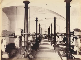 Vaktrommene, Pavepalasset, Avignon, Frankrike, 1860-tallet (bilde)