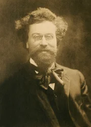 Portrett av Claude Terrasse (1867-1923), fransk komponist.
