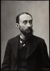Portrett av Fernand Cormon (1845-1924), fransk maler.