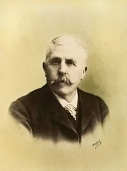 Portrett av Georges Berger (1834–1910), sivil gruveingeniør, fransk politiker.