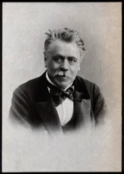 Portrett av Henri Francois Becque (1837-1899), fransk dramatiker.