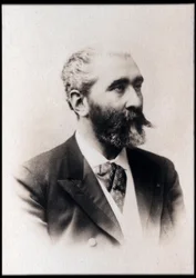 Portrett av Jose Maria de Heredia (1842-1905), fransk poet.