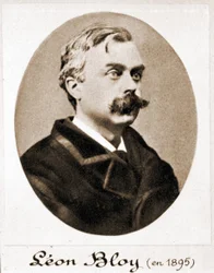 Portrett av Léon Bloy (1846 - 1917), fransk forfatter. 1895