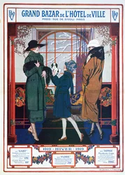Annonse for City Hall Grand Bazaar, vinteren 1919