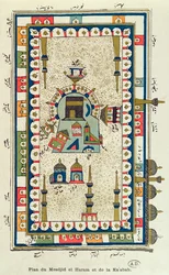 Luftplan for Masjid-el-Haram og Kaabah, Mekka