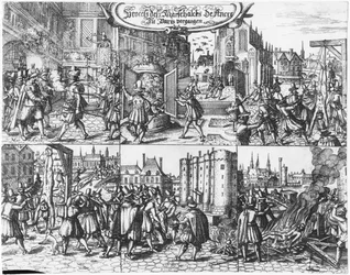 Arrestasjon, rettssak og tortur av Concino Concini, markis og marskalk av Ancre 24. april 1617