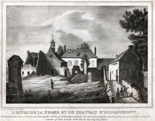 Slaget ved Waterloo. (gravering, ca. 1830)
