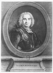Bertrand François Mahé, Count of La Bourdonnais (engraving)