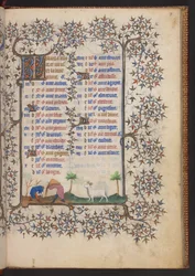 Timebok, Legg til MS 32454 f.3r, Frankrike