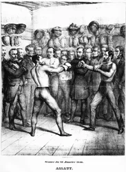 Boksing: øvelse Lecour - Carnavalet.¿