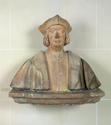 Byste av kansler Antoine Duprat (1463-1535) (terrakotta)