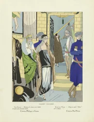 Kaukasisk kabaret ….., fra Art-Gout-Beaute, utgitt på 1920-tallet (sjablongtrykk)